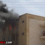 آتش سوزی دانشگاه پیام نور ریگان