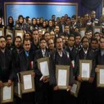 مراسم تقدیر از ۴۰ دانشجوی نمونه کشوری برگزار شد