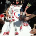تشیع و خاکسپاری دو شهید گمنام در دانشگاه پیام نور استان البرز