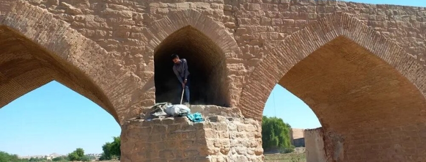 جمع‌آوری معتادان از محوطه میراث‌ جهانی شوشتر