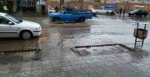 رفع آبگرفتگی در معابر شوش و شوشتر