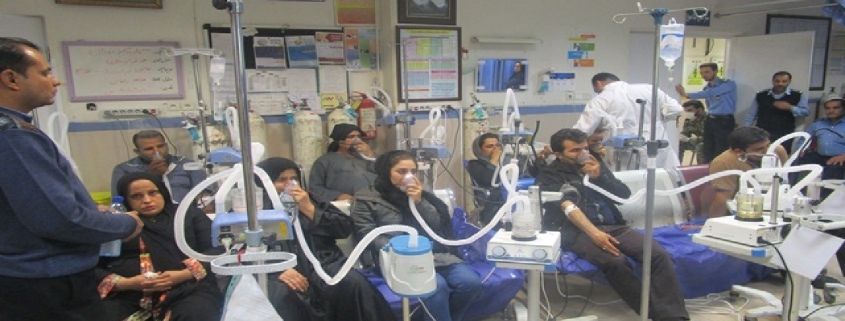 آلودگی هوا بیش از ۲ هزار و ۲۰۰ خوزستانی را راهی مراکز درمانی کرد