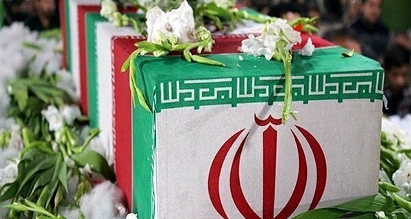 تشییع و تدفین شهید گمنام در پالایشگاه گاز بیدبلند بهبهان